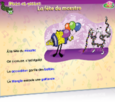 Lecture/ mot et pictos