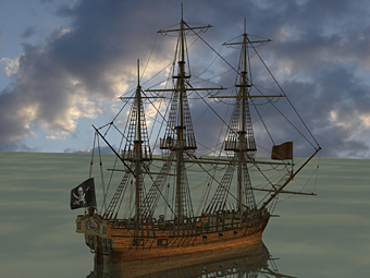 Bateau de Barbe-Noire