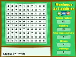 Maniaque de l'addition