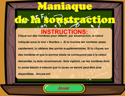 Maniaque de la soustraction